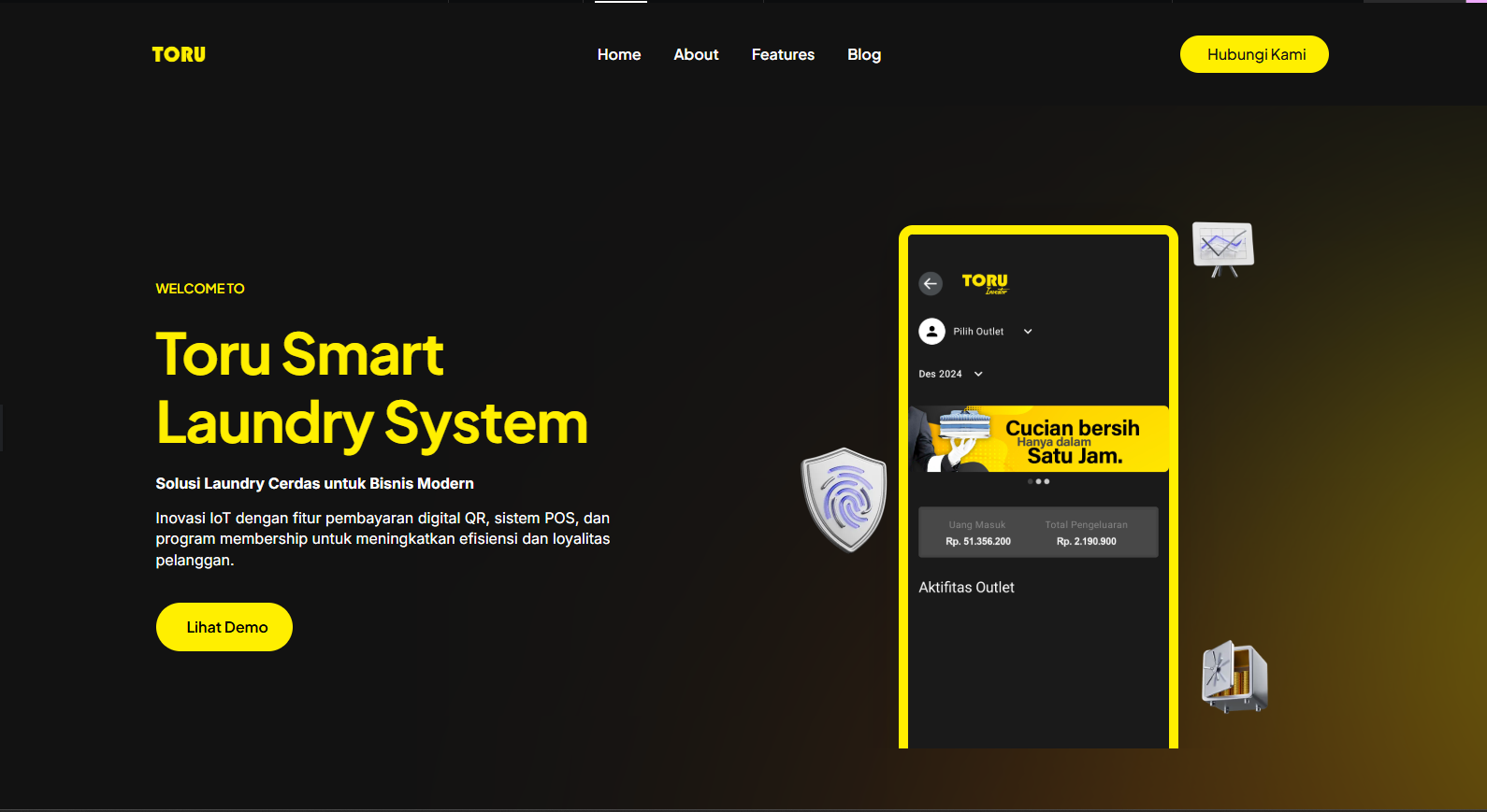 Toru Smart Laundry System